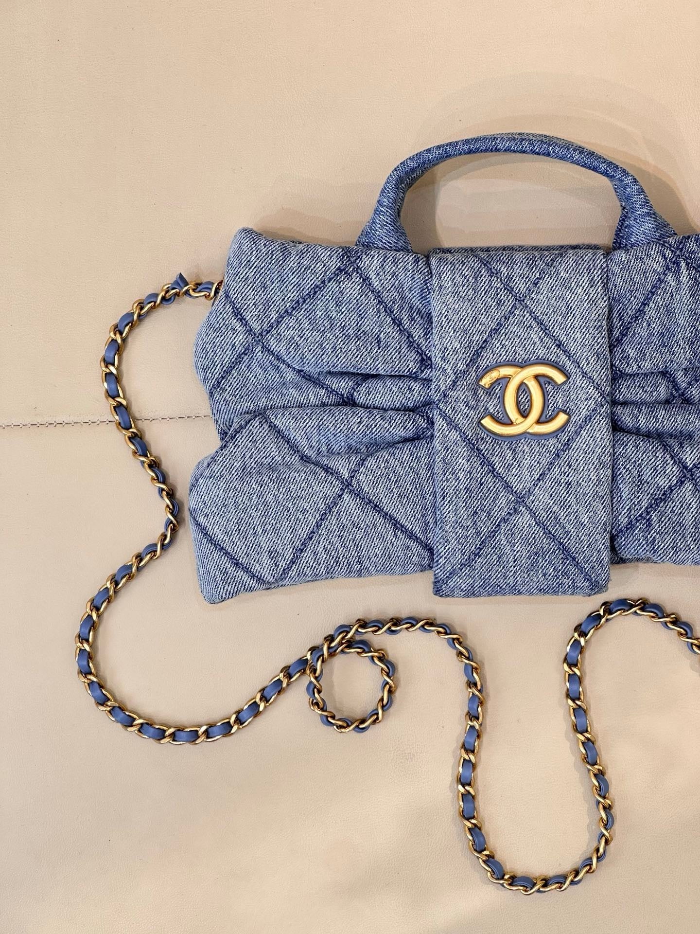 Chanel Denim Butterfly Bag
