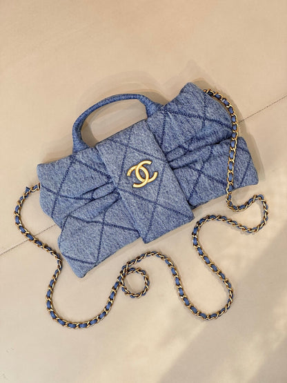 Chanel Denim Butterfly Bag